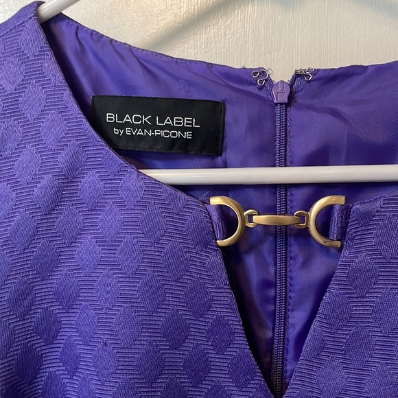 Evan-Picone Black Label Royal Purple Color - Small - Picture 2 of 3